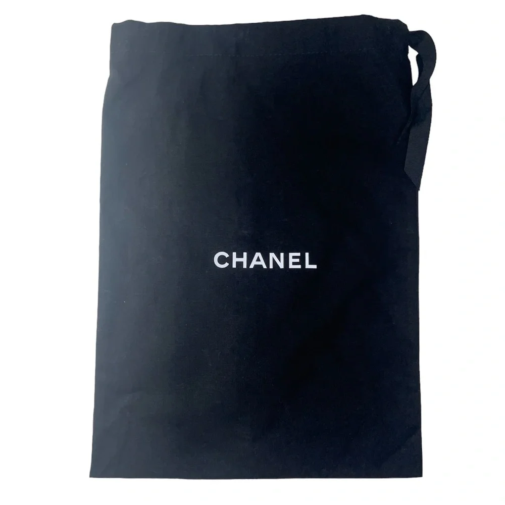 Chanel Authentic Adjustable Drawstring Handbag Purse Bag Dustbag
